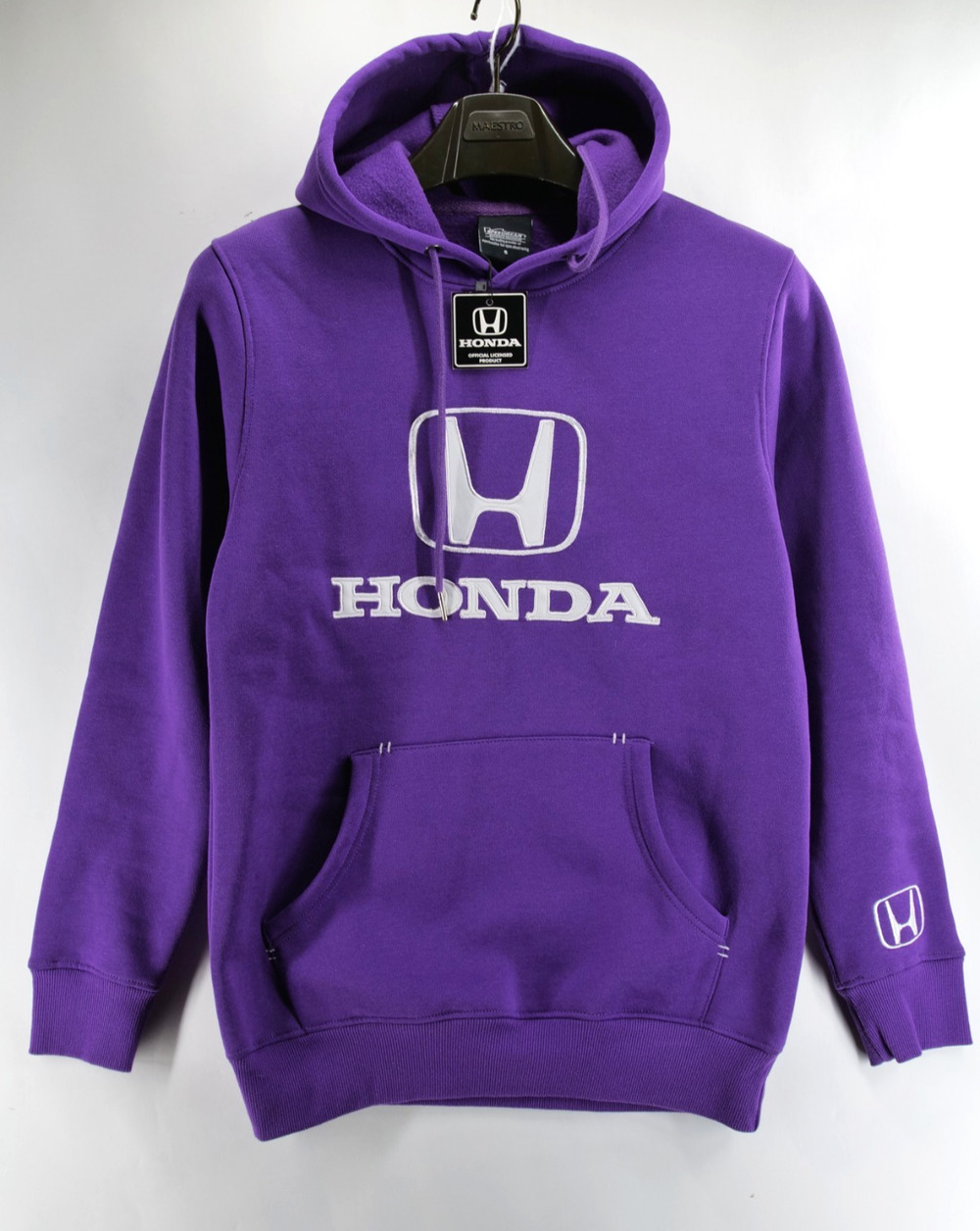 NWT Honda Hoodie Logo SpeedGear Authentic Sweatshirt Race Wear Purple Mens Small
